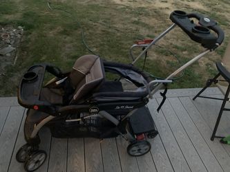 Sit and stand stroller