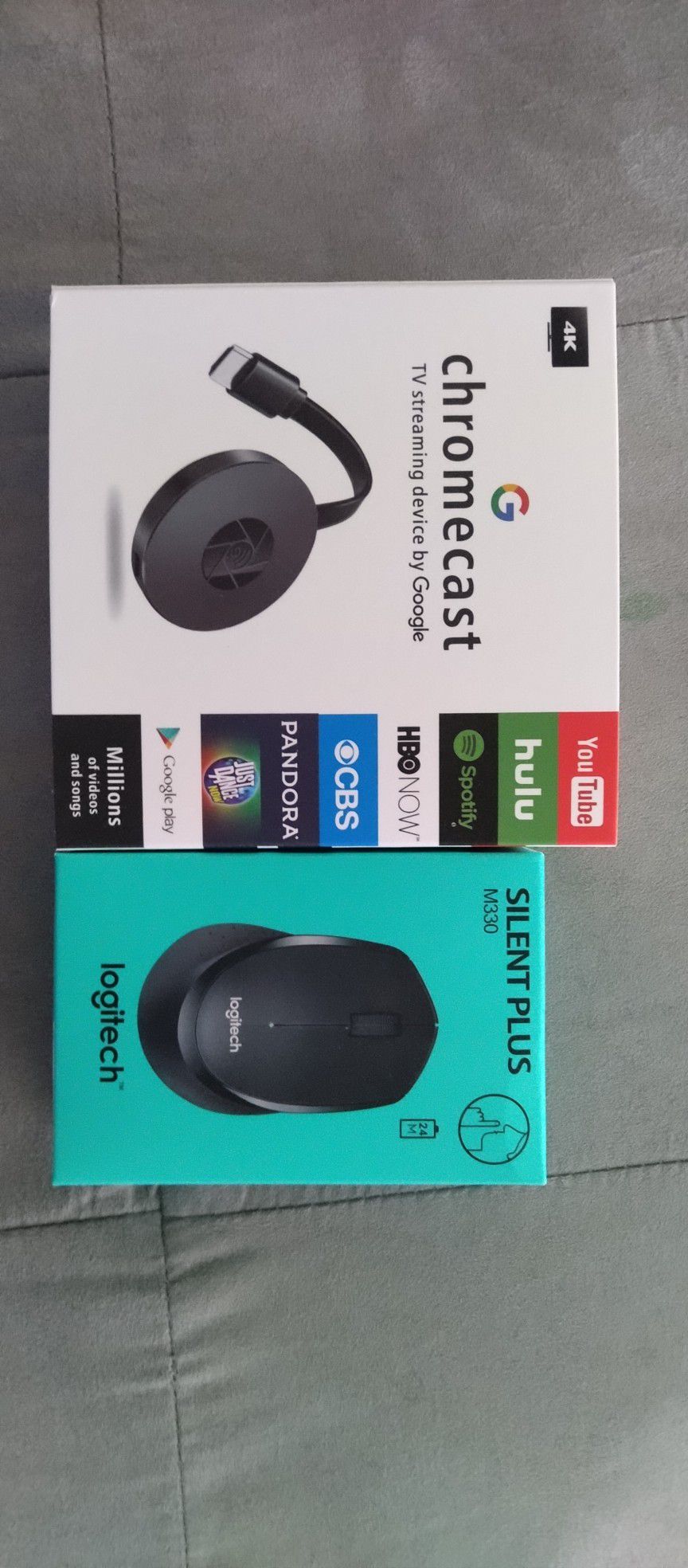 Chromecast & Logitech Mouse Take Them  Both For Only $40