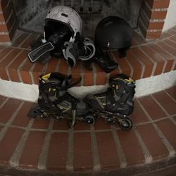 Roller Blades With Helmets
