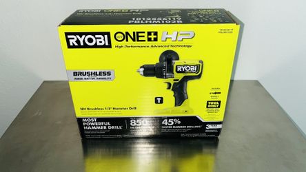 RYOBI 18v Brushless Hammer Drill