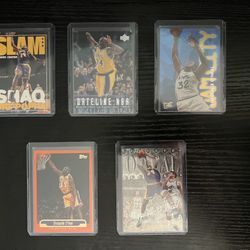 Shaquille O’Neal Basketball Cards