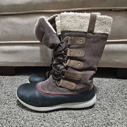 Rockport Hydro-Shield Waterproof 3M Insulated Winter Boots Women’s 8 Sherpa Lined