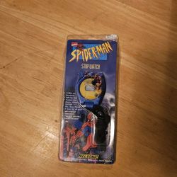 Vintage Nelsonic Spiderman Stopwatch 1995