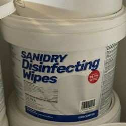 Disinfectant wipes