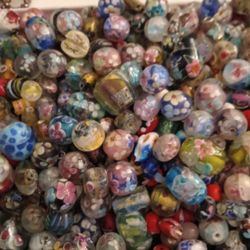 100"S Of Lampwork Beads