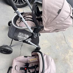Evenflow Stroller With Car Seat 
