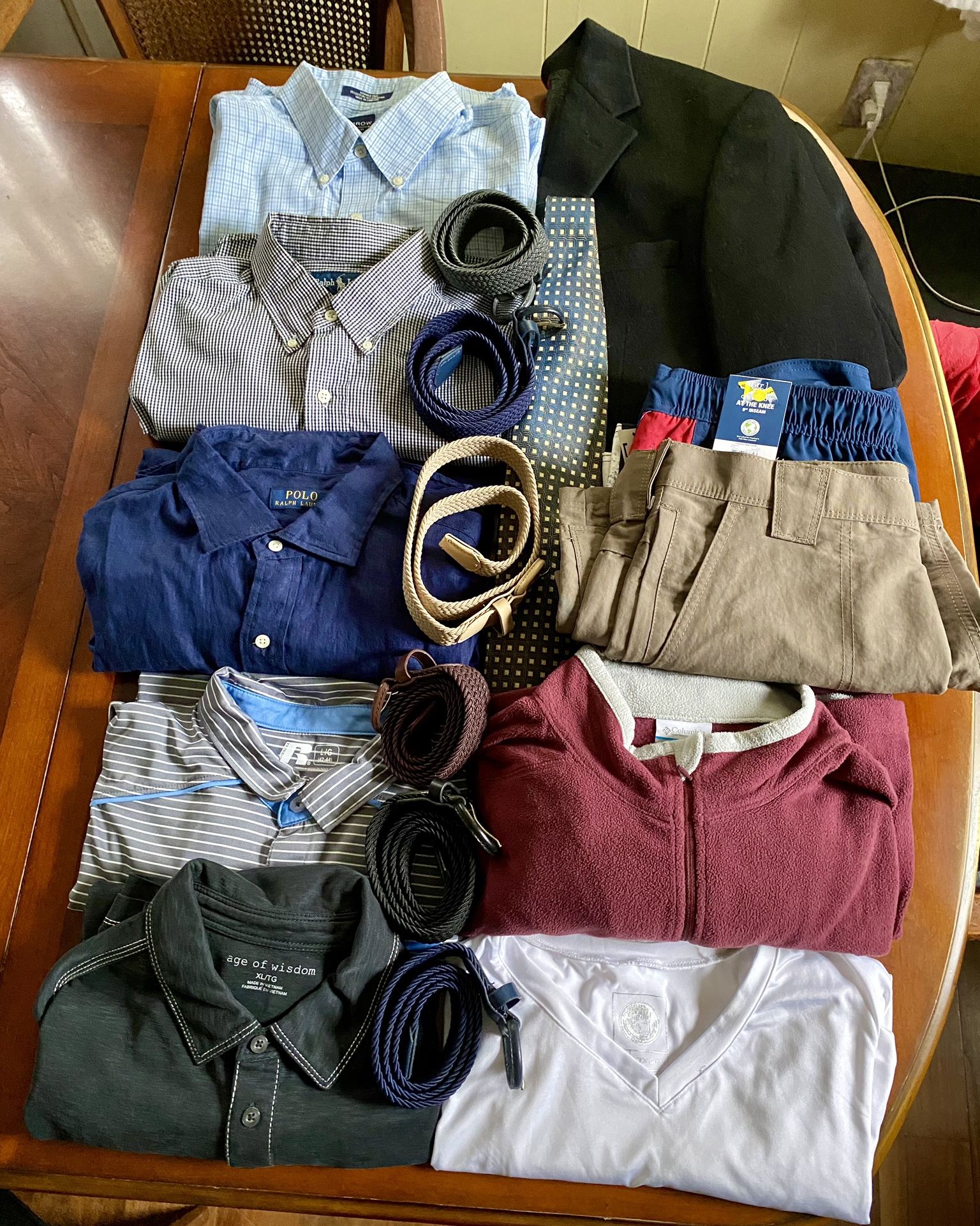 Men’s Clothing Bundle 