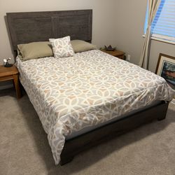 Queen Bed Frame / Headboard