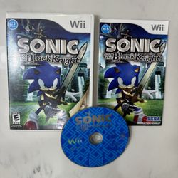 Sonic and the Black Knight Mint Conditions Nintendo Wii GAME