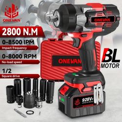 Cordless Impact Wrench, 2800NM
