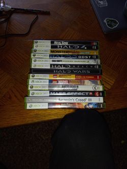 Xbox 360 Games/ Kinect