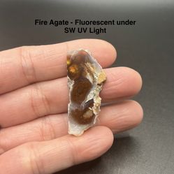 Fire Agate Genuine Stone from Mexico 6g