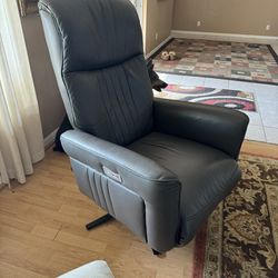 Leather Electric Power Recliner Chair 