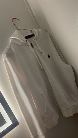 white polo jacket