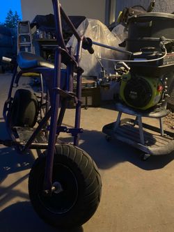 MINIBIKE FRAME (NO ENGINE)