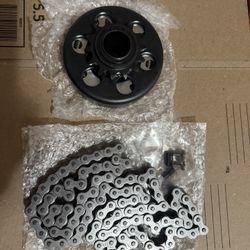 Go Kart Clutch 1" Bore 14T with 3 Feet #40/41/420 Chain