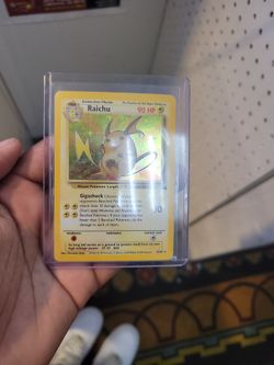 Raichu First Adishon
