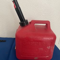2 Gallon Anti Spill Gas Can (includes 1.5gallon Of Gas)