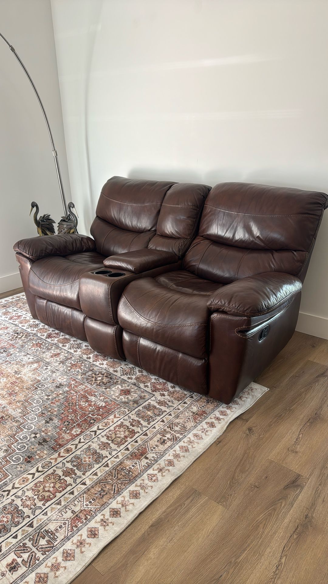 Recliner Sofa Leather 