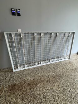 Garage ceiling storage rack