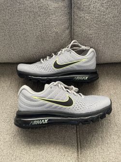 Nike Air Max 2017  Wolf Grey/Black Shoes Men's  7.5 