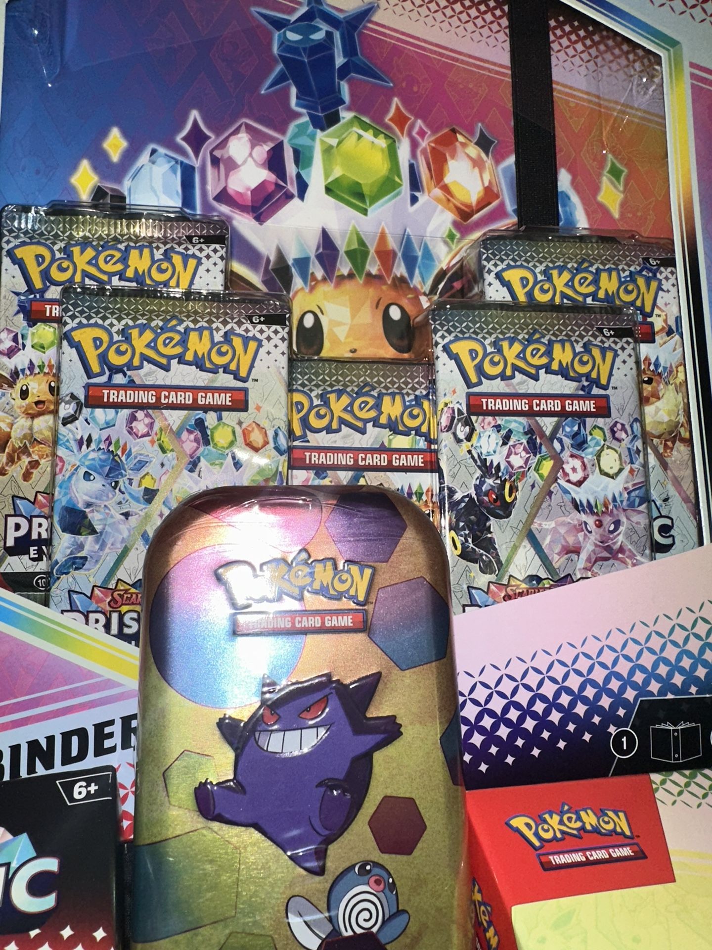 Pokemon Prismatic Evolutions Binder / Poster Collection / 151