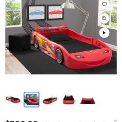Lightning McQueen Twin Size Bed