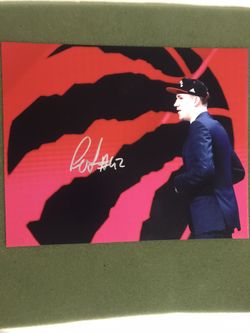 Jakob Poeltl Utah Utes Raptors San Antonio Spurs NBA Autographed Signed 8x10 Picture Photo