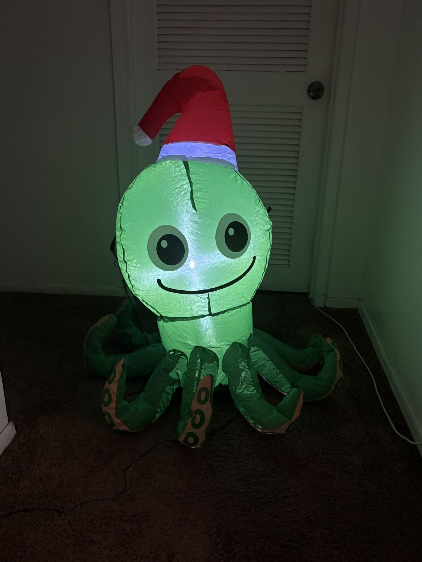 Octopus π Christmas Inflatable