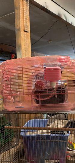 Small Animal Hamster Cage with Accessories