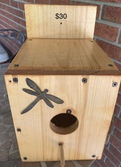 Dragonfly Bird House