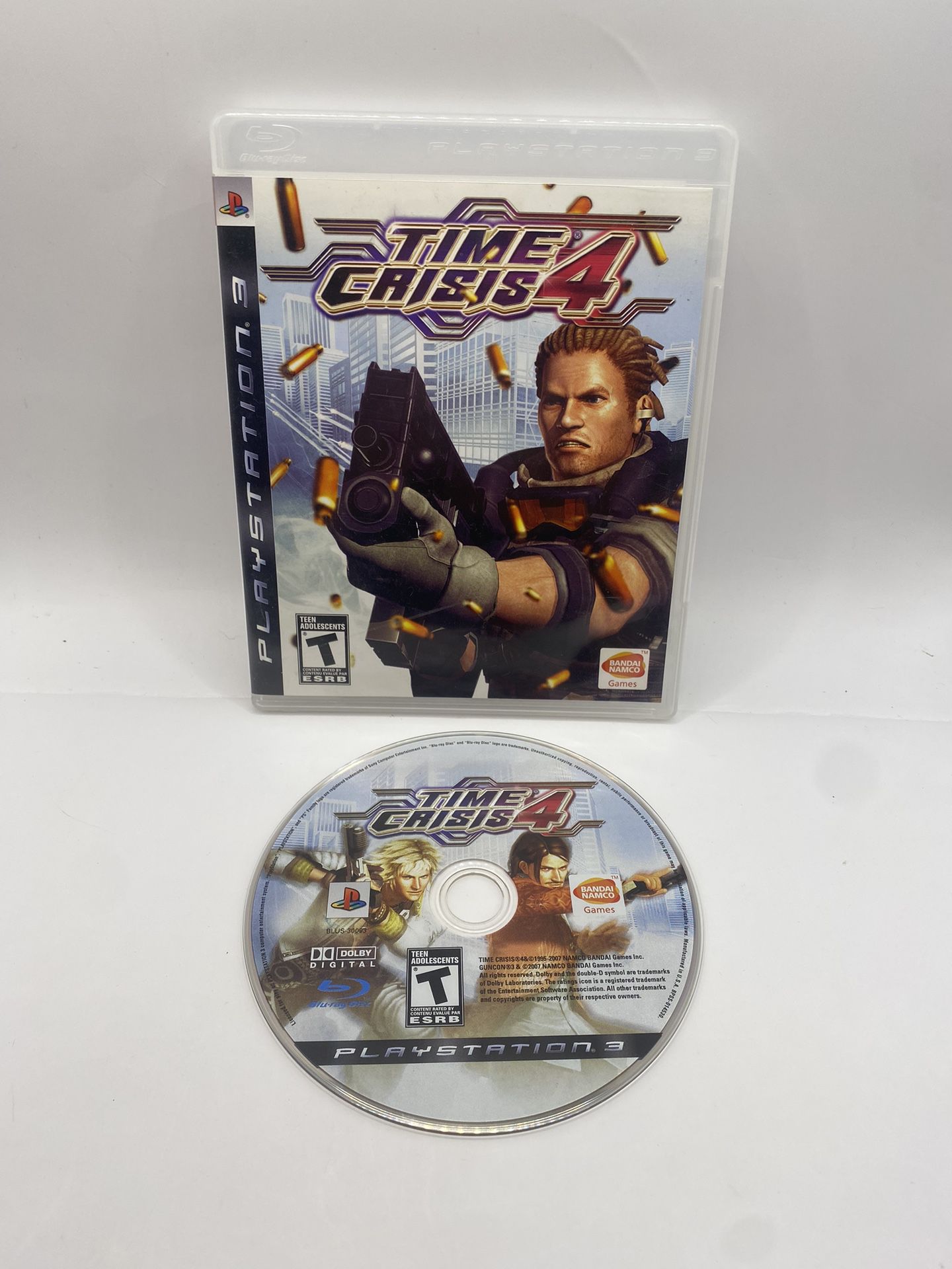 Time Crisis 4 PlayStation 3 PS3 Box And Disc No Manual Tested Authentic