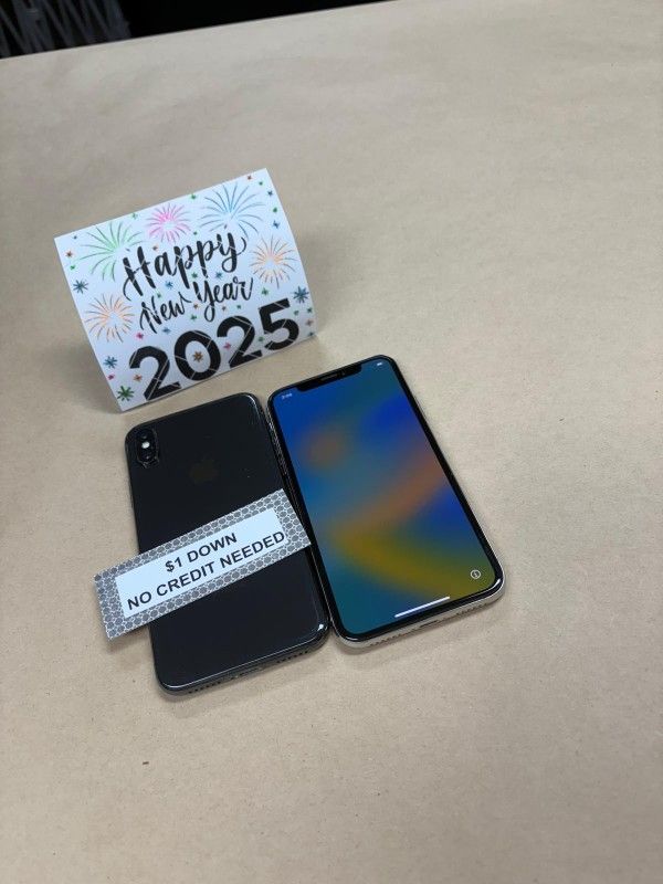 Apple IPhone X - 90 Days Warranty - Payment Plan Available ONLY $5 DOWN