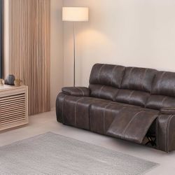 2 PC POWER MOTION RECLINER SET. FINANCING AVAILABLE 