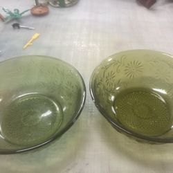Antique Glass Bowls