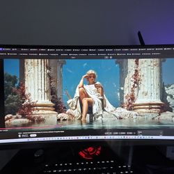 Asus pg348q 34 inch ultra wide ips monitor, read description