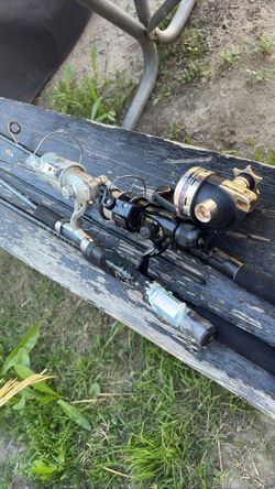 3 fishing Rails