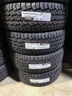 4 HANKOOK DYNA PR0  AT2 (265/70/17