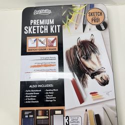 ARTSKILLS Premium Sketch Kit of Art Supplies