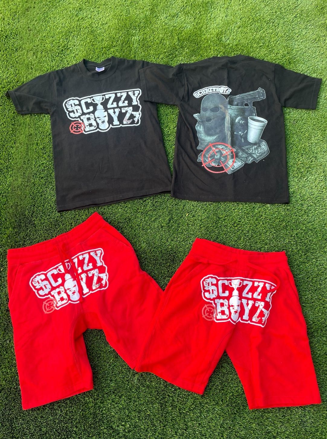 Scuzzboyz Shirts Shorts 