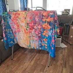 72" Floral Shower Curtain