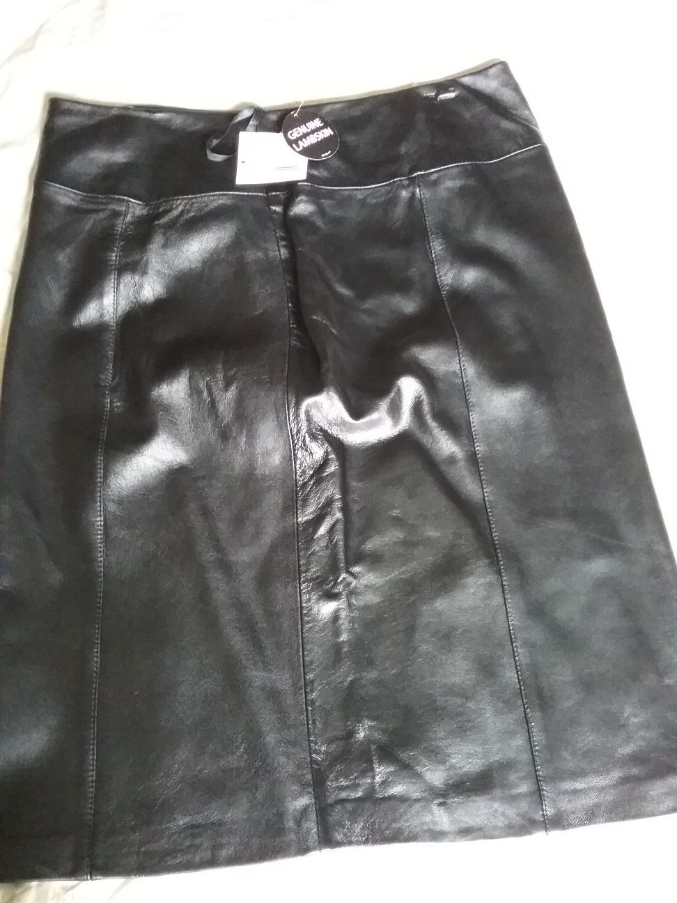 Leather skirt