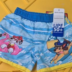 New Boy Paw Patrol  Swim  Shorts 12 Months