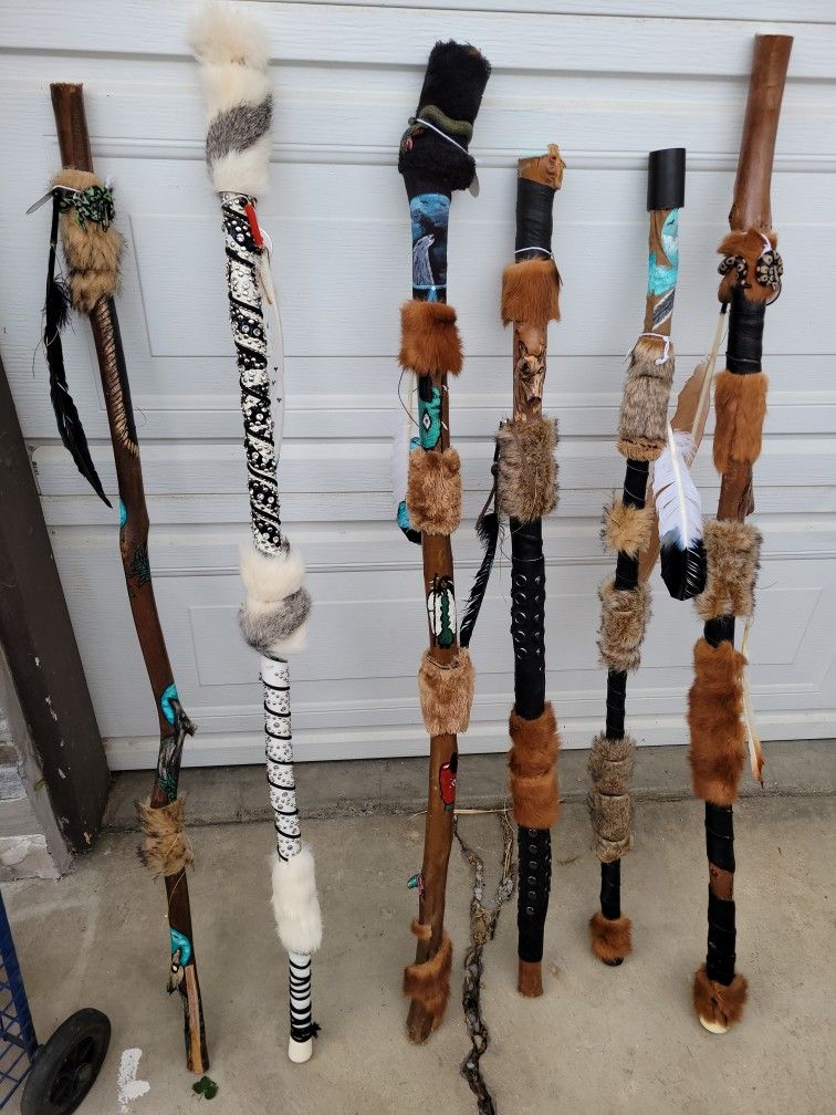 Native Rope Sticks Native walking sticks for Sale in Los Banos, CA - OfferUp