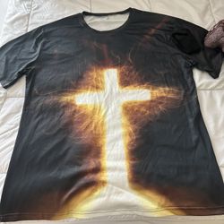 Cross T Shirt. Xl