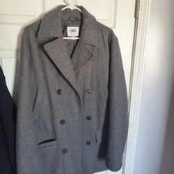 Old Navy Wool Peacoat (mens size Medium tall)