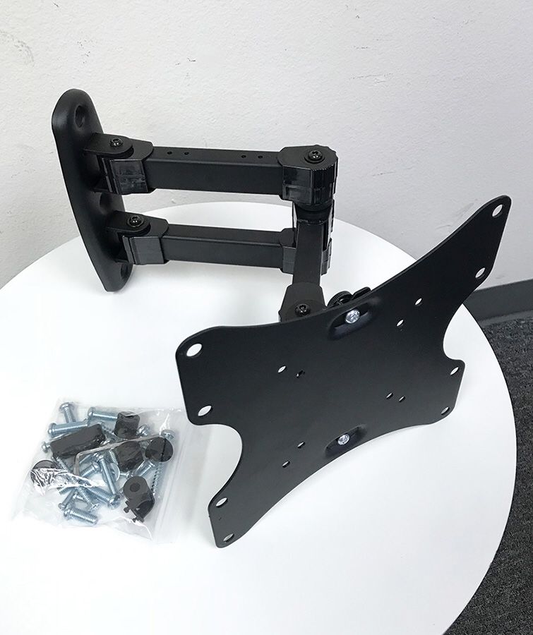 New in box $15 Articulating 12-37” TV Monitor Wall Mount LED LCD Flat Screen Bracket Swivel Arm