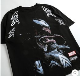 CIVIL REGIME X DARC SPORT X MARVELS SPIDER-MAN VENOM VIOLENT WEB SHIRT