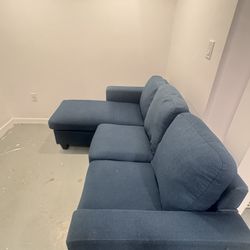 Cute Small Blue Couch