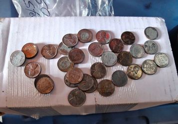 30 Steel Penny Pennies